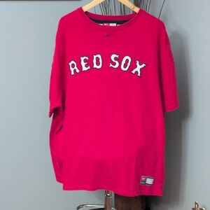 Red Sox Nike Vintage Short Sleeve Tee - Red